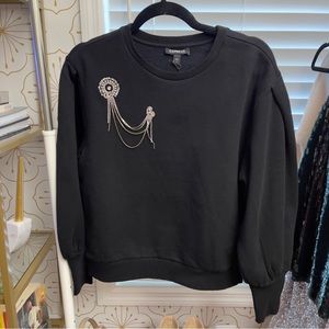 Express Embellished sweatshirt